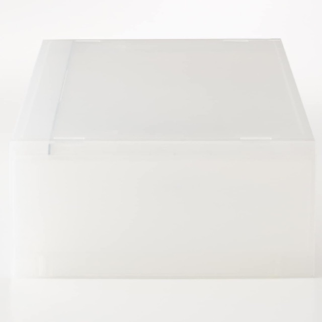Muji Ngăn Kéo Nhựa Rộng Và Nông
