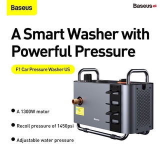 Máy xịt rửa xe tăng áp và máy nén Baseus F1 Car Pressure Washer US Tarnish