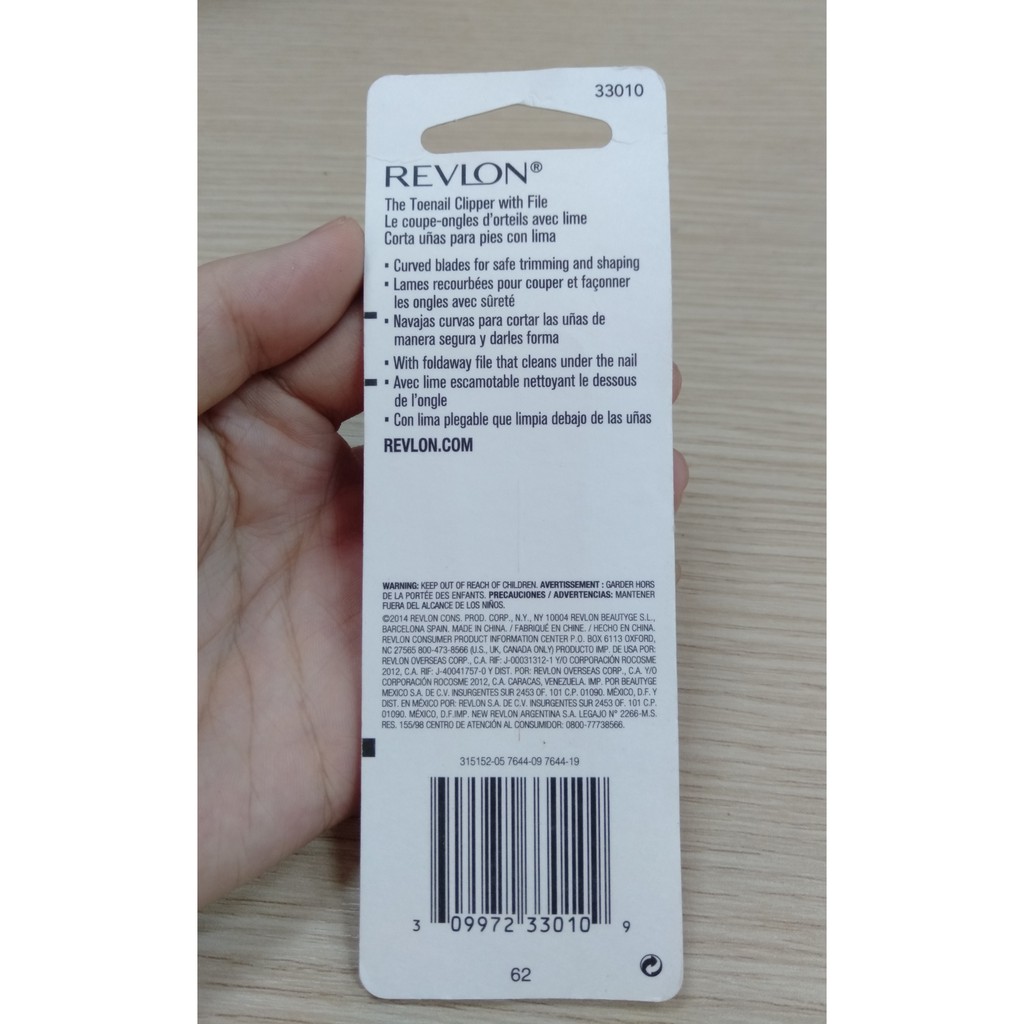 Bấm móng tay, bấm móng chân Revlon chính hãng
