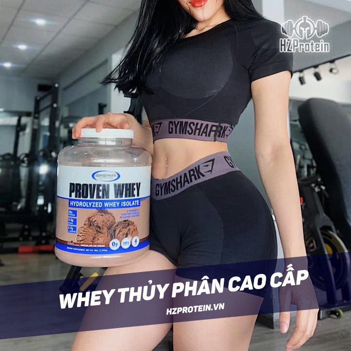 GASPARI PROVEN WHEY - 100% HYDROLYZED PROTEIN - WHEY THỦY PHÂN SIÊU TINH KHIẾT (4 LBS)