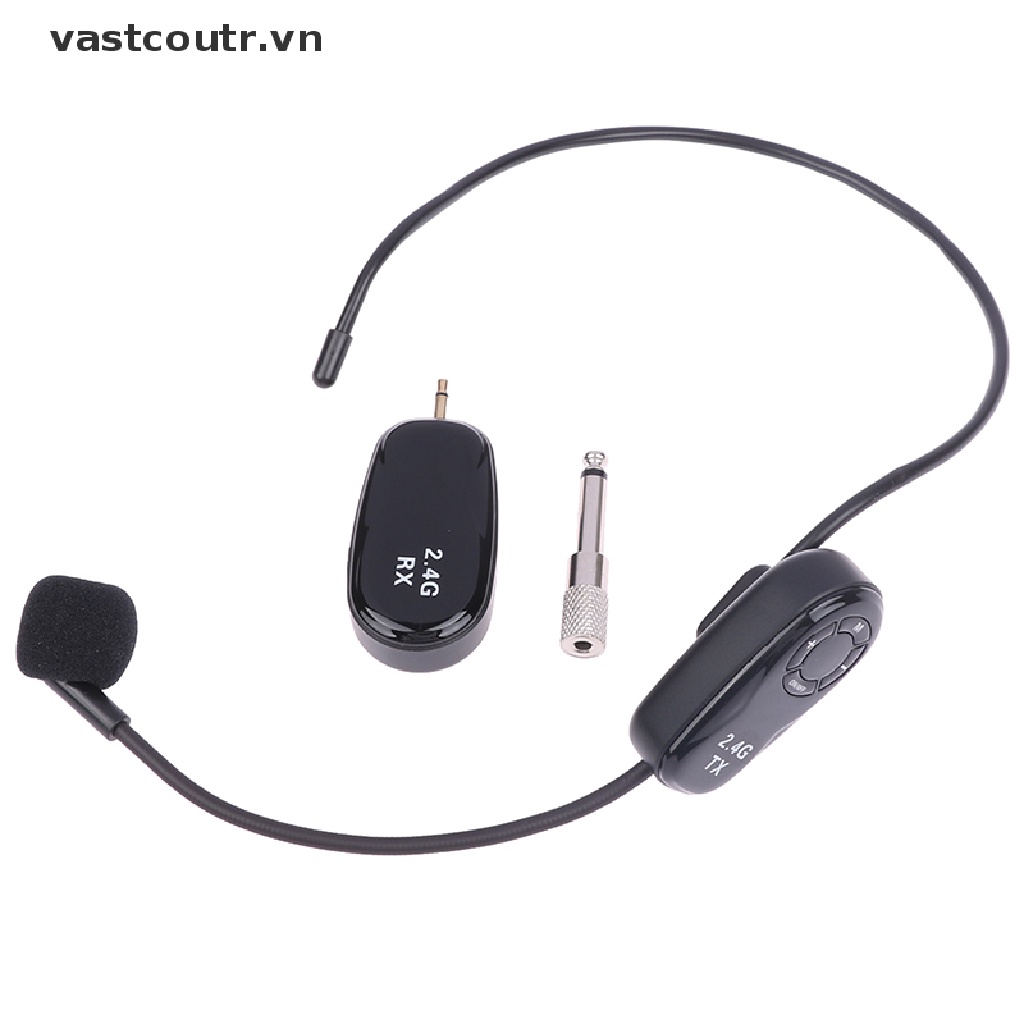 Bộ Micro Không Dây 2.4G Kèm Thiết Bị Nhận Tín Hiệu Chuyên Dụng