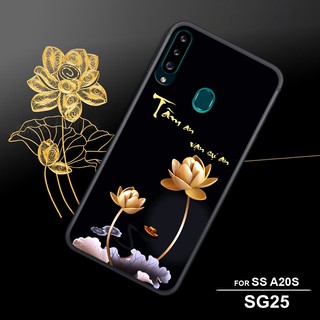 Ốp kính cường lực Galaxy Samsung A20S Ốp điện thoại cao cấp Son Store