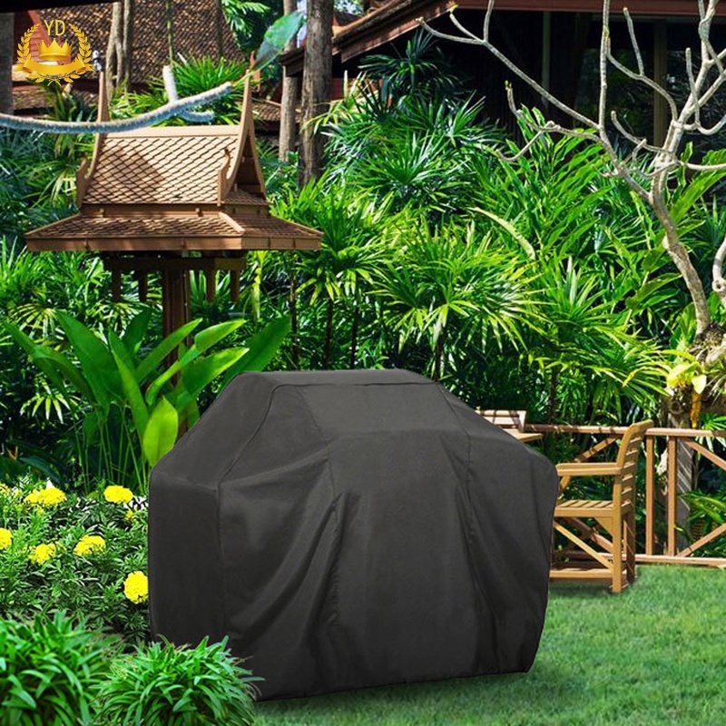 Bạt trùm lò nướng BBQ màu đen chống nước chống bụi chống tia UV