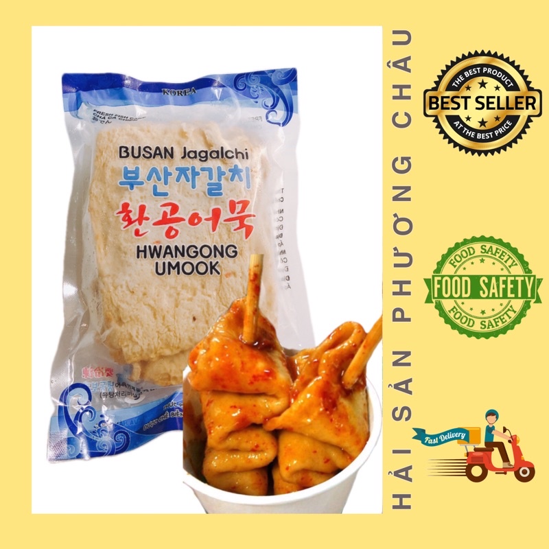 [HỎA TỐC SG] Chả cá Hàn Quốc Busan loại ngon 450g làm bánh gạo cay cực ngon