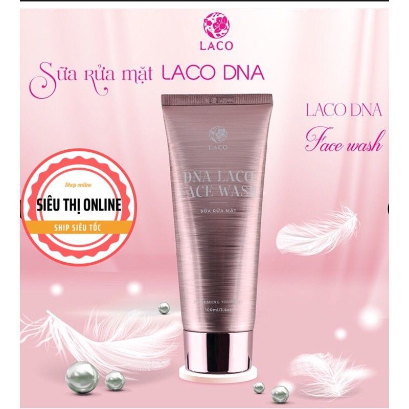 sữa rửa mặt DNA cá hồi LaCo ngăn ngừa mụn,sạch sâu ,sáng da | BigBuy360 - bigbuy360.vn