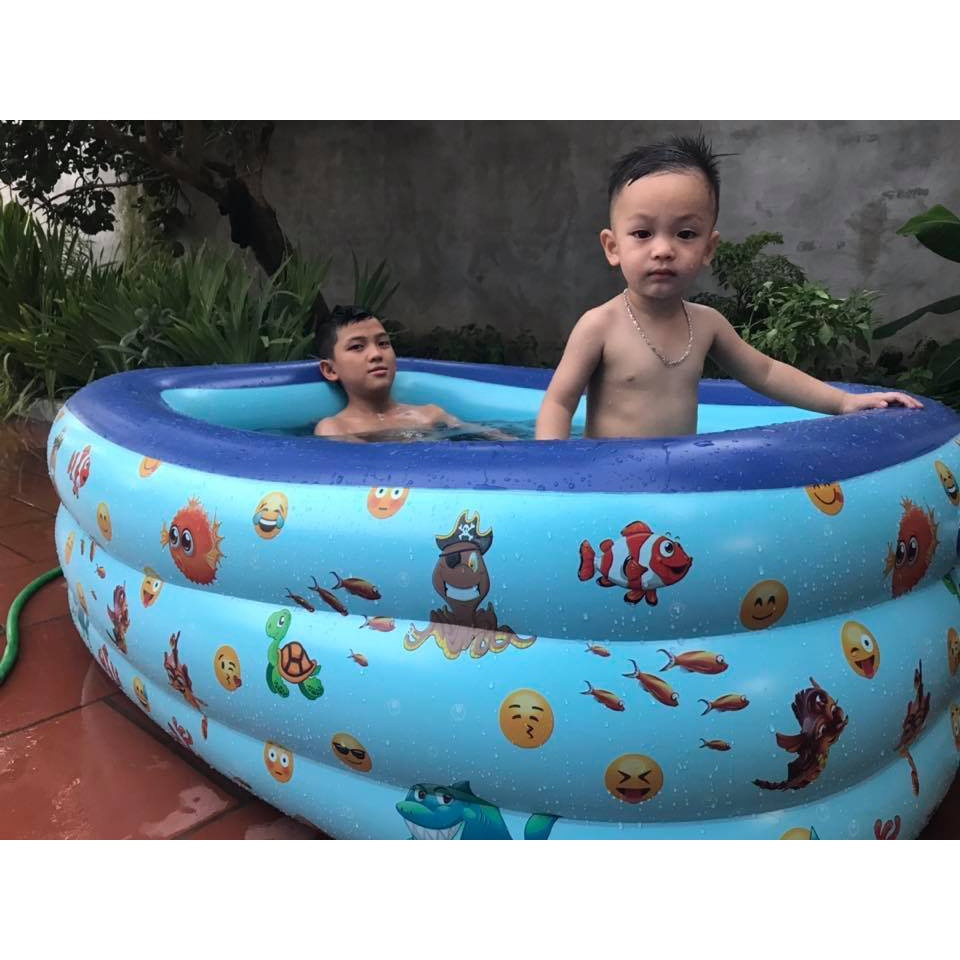 HỒ BƠI 1,5M 3 TẦNG CHO BÉ