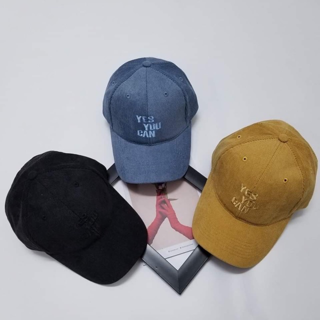 Nón lưỡi trai nỉ nhung - mũ lưỡi trai nhung qc hot trend