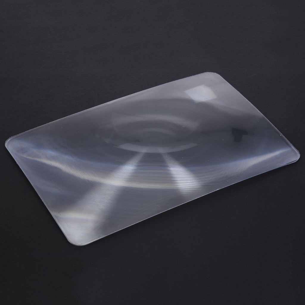 High Quality Magnifier Fresnel Lens Page 3x Magnifying Sheet 180x120x0.5mm ZJV