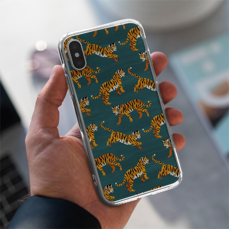 Ốp Lưng Bengal Tigers  những con hổ Bengal cho Iphone 5 6 7 8 Plus 11 12 Pro Max X Xr PLQPOD00710