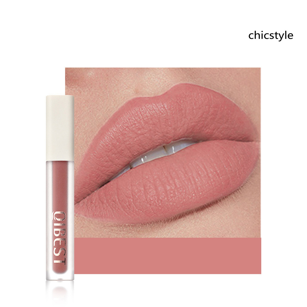 (Hàng Mới Về) Son Kem Màu Nhung Lì Không Thấm Nước Lâu Trôi Cho Nữ | BigBuy360 - bigbuy360.vn