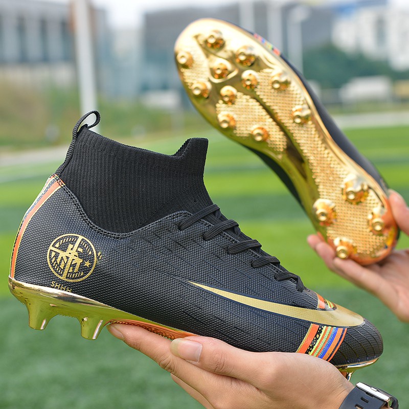 [Mẫu mới] Giày đá bóng AG C Ronaldo chất lượng cao có kích thước 35 - 44 cho người lớn/trẻ em