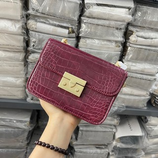 Túi vân rắn size 18cm