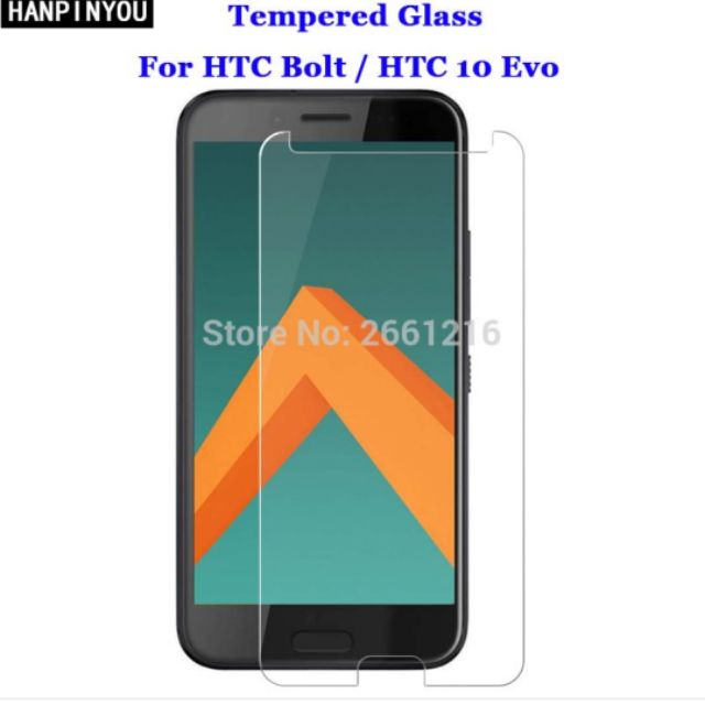 Bộ 3 tấm dán kính cho HTC 10 Evo trong suốt