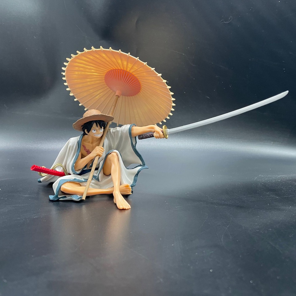 Mô Hình Nhân Vật Luffy Cầm Dù Trong Phim Hoạt Hình One Piece