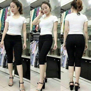 Quần legging ngố