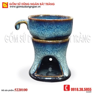 Bếp đun cafe gốm sứ Bát Tràng