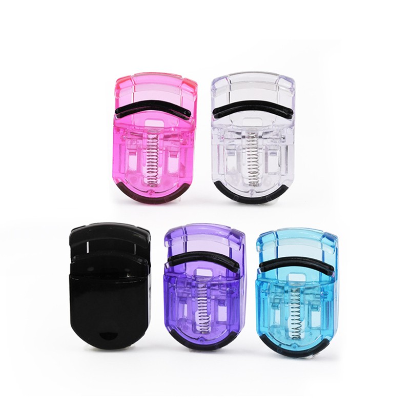 Curler lông mi Portable Eyelash Curler Beauty Curling Eyelashes Auxiliary Tool Partial Mini Plastic