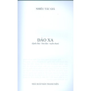 Sách - Đảo Xa (Truyện ngắn)