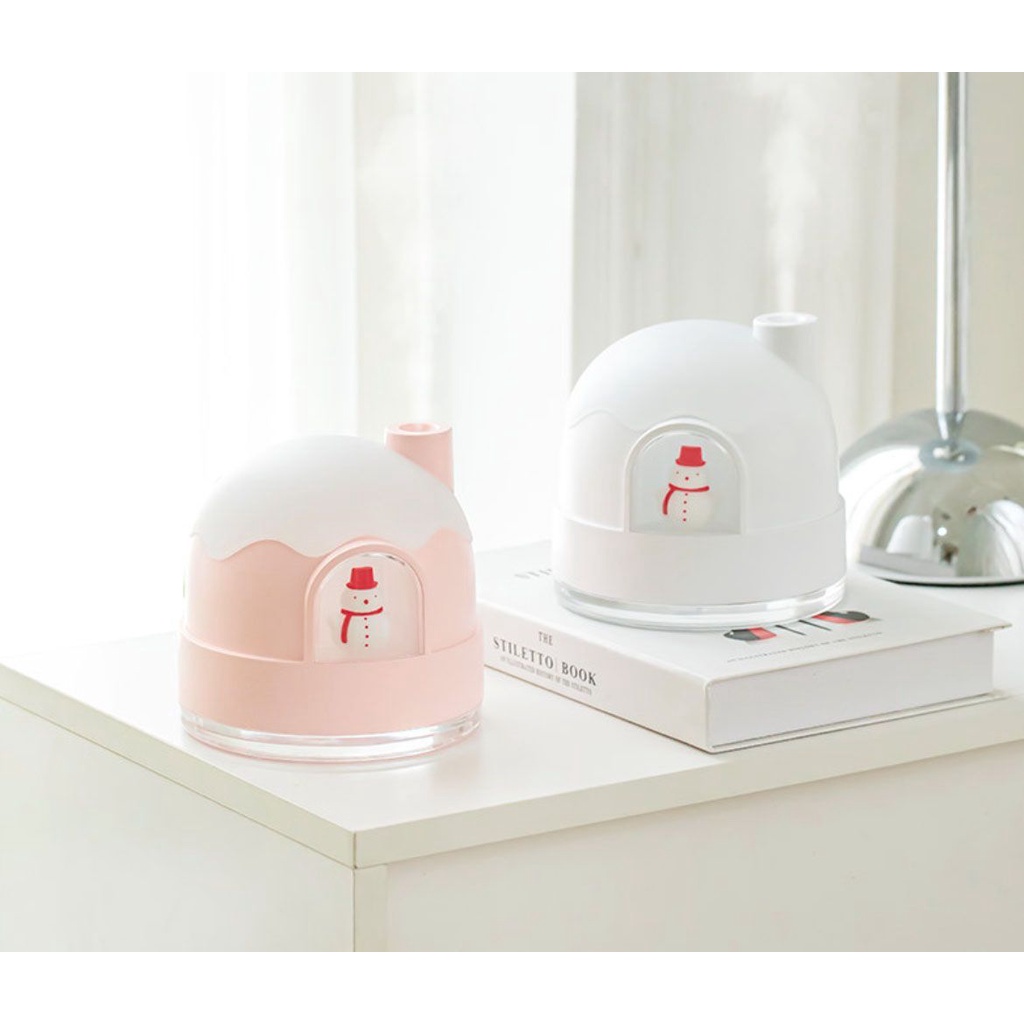 Máy Phun Sương kiêm Đèn Ngủ Hang Tuyết Giáng Sinh (Noel)