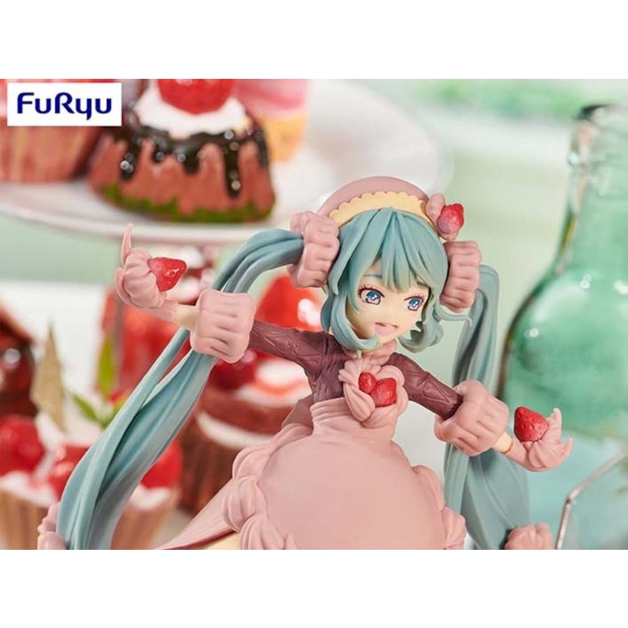 Mô hình Hatsune Miku Sweet Sweets Series Figure - Strawberry Chocolate Shortcake