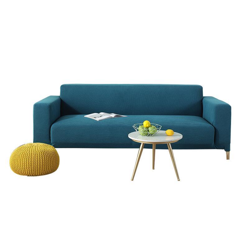 dày bốn mùa  có thể gập lại sofa giường bọc nệm sofa bọc nỉ toàn bộ không cần tay ghế sofa bìa Vải chung đơn giản