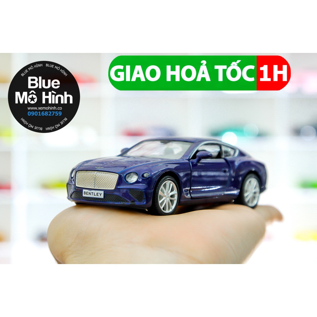 Blue mô hình | Xe mô hình Bentley Continental GT tỷ lệ 1:36