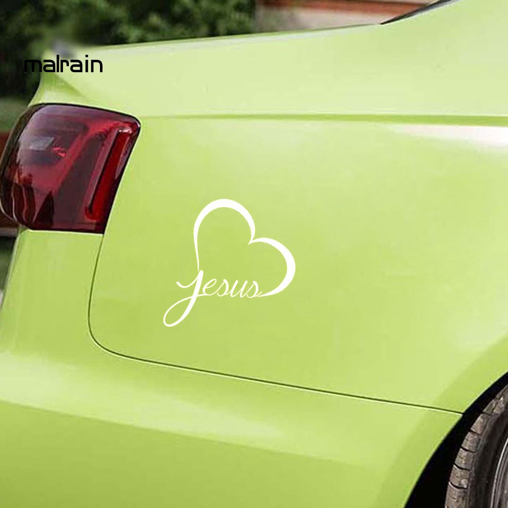 Đề Can Phản Quang Hình Trái Tim Trang Trí Thân Xe Hơi