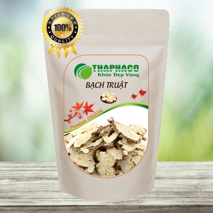 Bạch Truật Khô Sấy Khô Nguyên Chất - Hàng Loại 1 - Đóng gói túi zip
