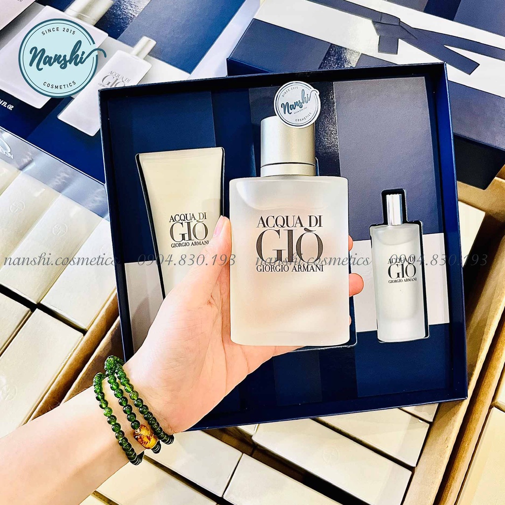 Gift Set Giorgio Armani Acqua Di Gio 3 pcs