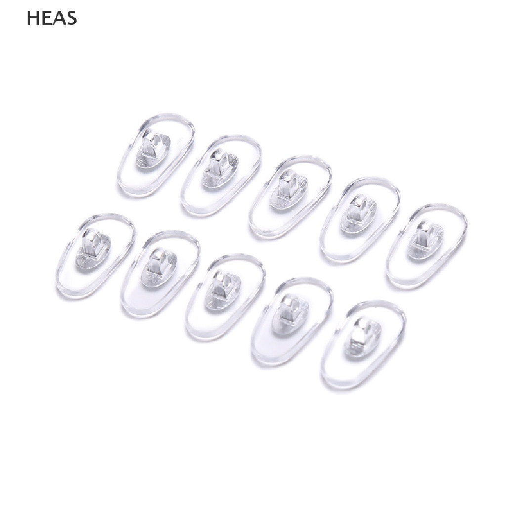 Set 10 Cặp Đệm Mũi Silicone Chống Trượt Cho Mắt Kính