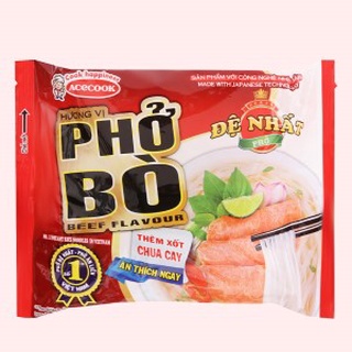 Phở bò đệ nhất gói 65g / phở đệ nhất vị bò 65gr