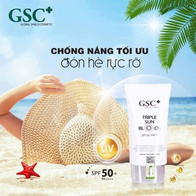 Kem chống nắng Triple Sun Block GSC