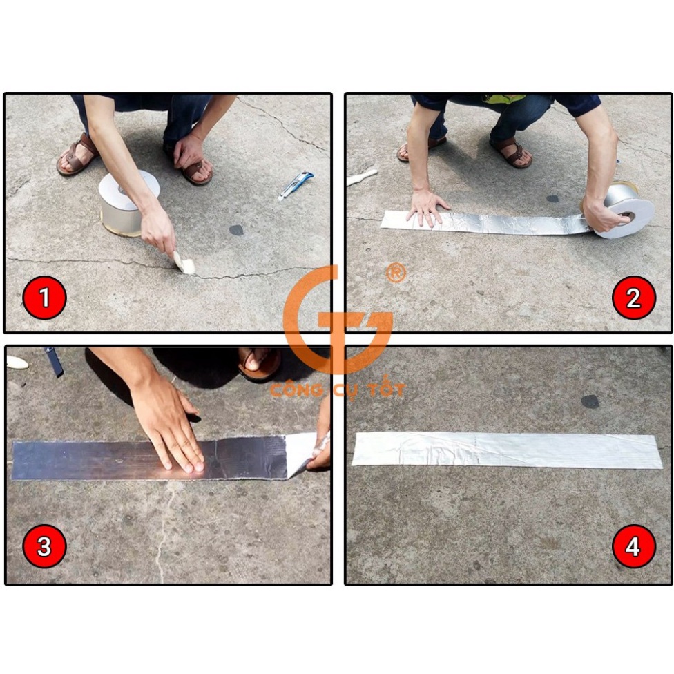 Băng keo chống dột Ravil Hàn Quốc khổ 50mm cuộn 5m
