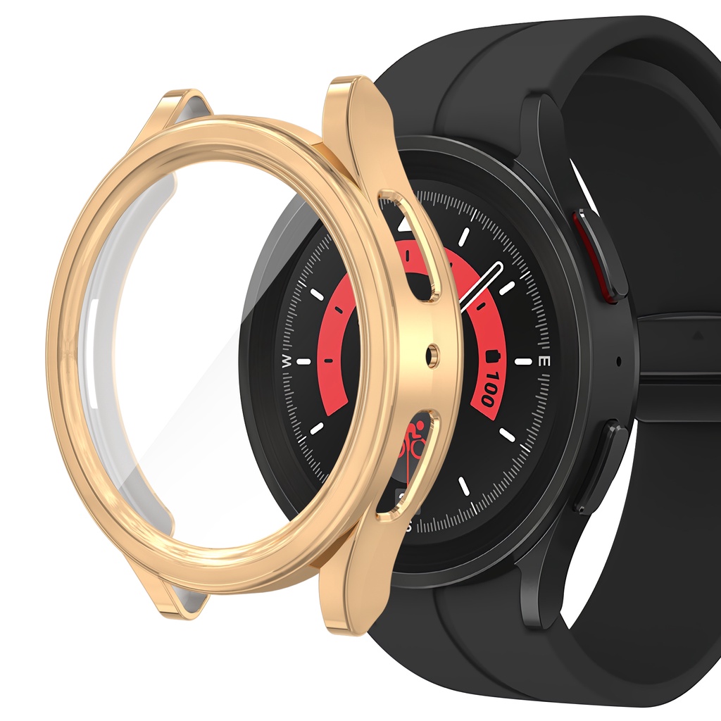 Ốp TPU Mạ Điện Bảo Vệ Cho Đồng Hồ Samsung Galaxy Watch 5 Pro 45mm