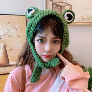 Mũ len tai ếch ngộ nghĩnh