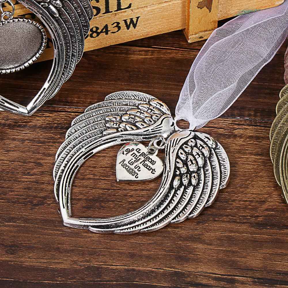 CONOPERY Thẻ Treo Khung Ảnh Hình Trái Tim Trang Trí Giáng Sinh