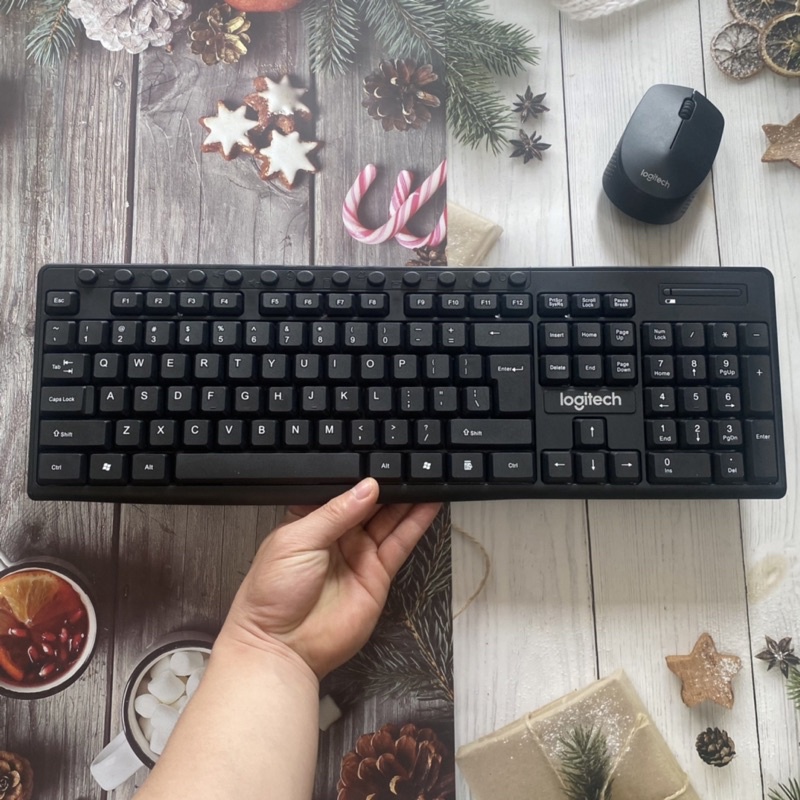 Bộ Bàn Phím Logitech MK290- Thiết Kế Tinh Tế - BH 12 tháng - Hàng Công Ty