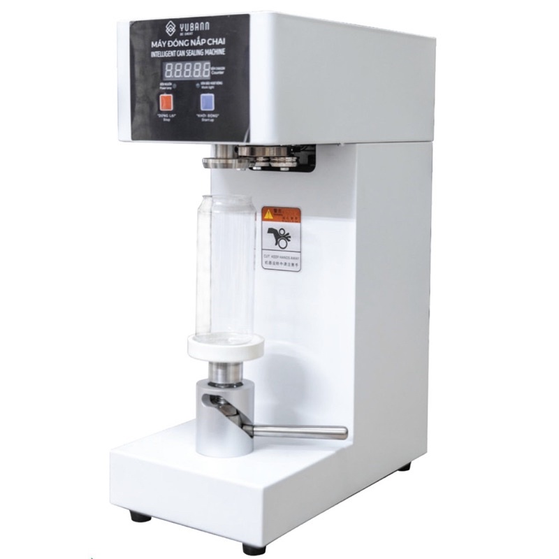 MÁY DẬP LON, MÁY ĐÓNG NẮP LON CHAI YUBANN QLS180