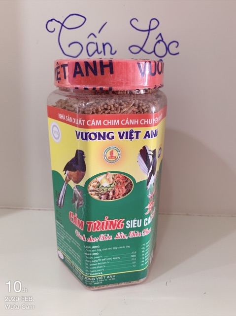 Cám Vương Việt Anh 500gr Cho Chim Chích Choè