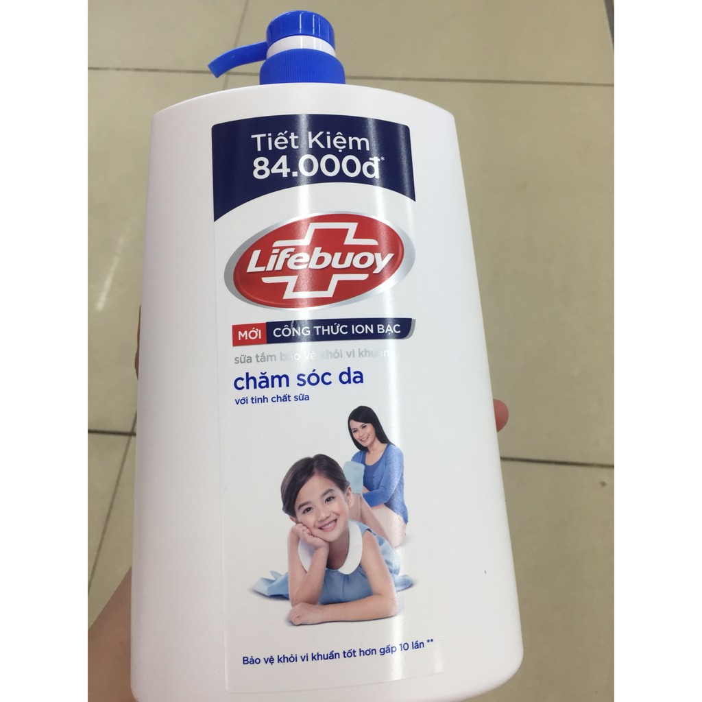 Sữa tắm Lifebuoy Chai 1,1kg (dạng chai lớn mới)