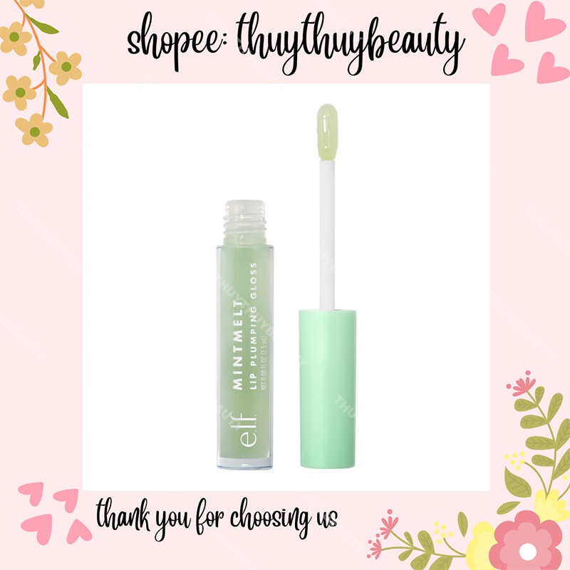 Son bóng Mintmelt độ bóng cao giúp dưỡng ẩm môi căng mông đầy đặn mùi vani bạc hà cực thơm dễ chịu