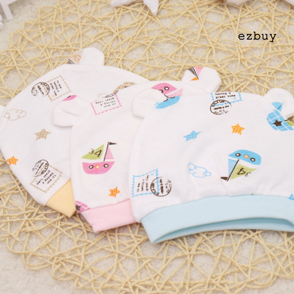 Mũ Beanie Họa Tiết Ngôi Sao Cho Bé