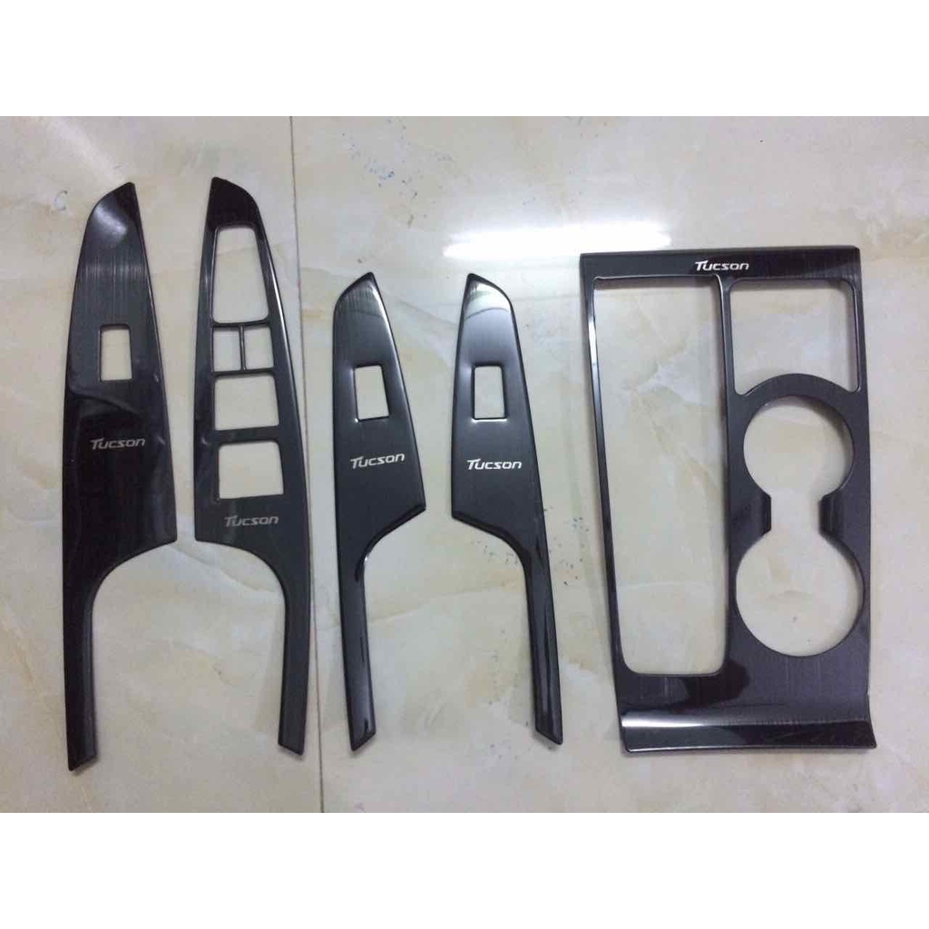 Ốp Nội Thất Xe Tucson 2016 2017 2018 2019 2020 2021- mẫu tital 5 chi tiết