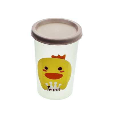 Cốc hình động vật có nắp CN10 cốc cute cốc dễ thương