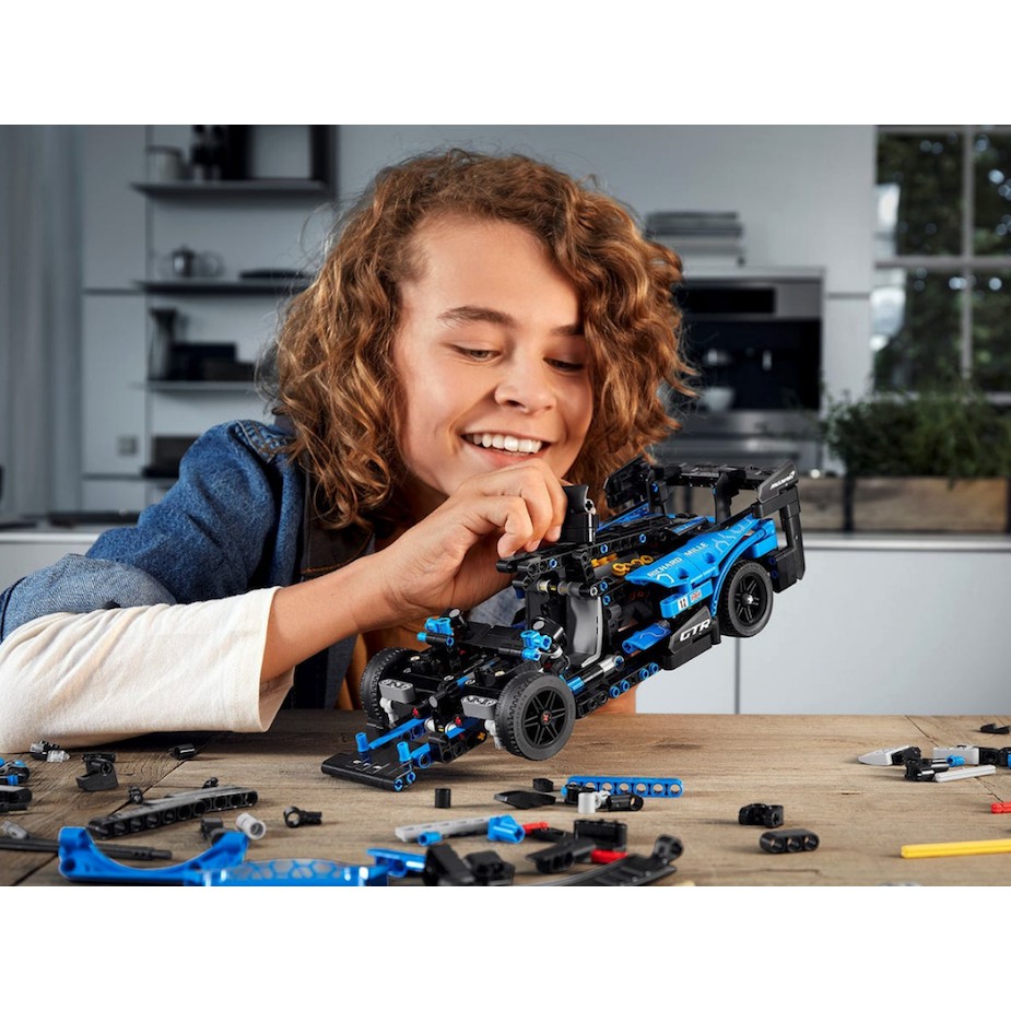 Lego HaHa - Lego Technic - Siêu xe Mc Laren Senna GTR - 42123
