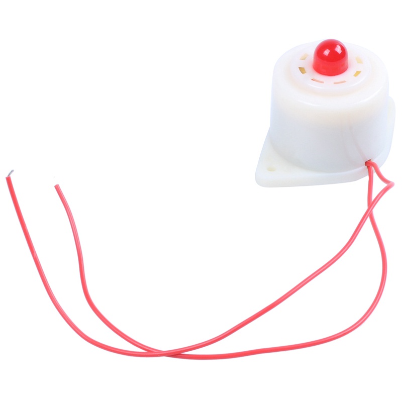 Bj-3 AC220V Đèn LED công nghiệp Đèn nháy báo động màu đỏ Còi báo động 100dB Trắng