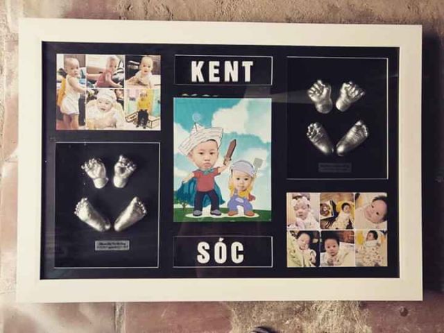 Bộ bột đúc tượng tay chân 3D