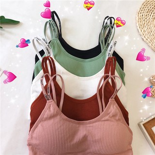 Áo bra 2 dây cotton siêu mát