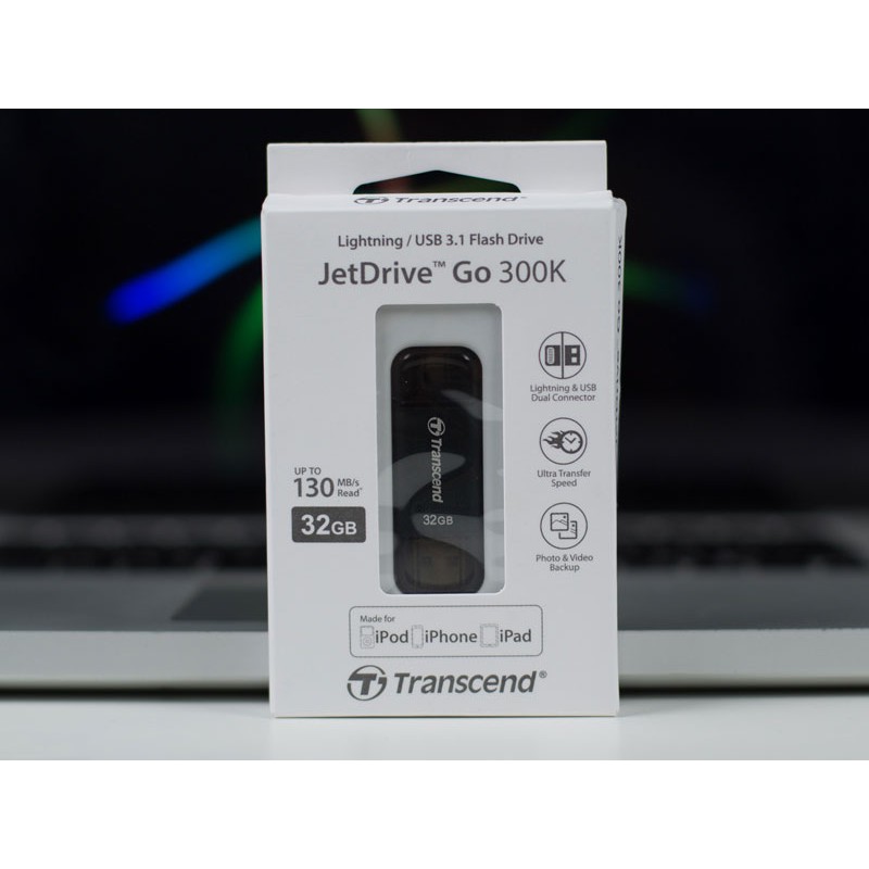 USB iphone 32GB Transcend JetDrive Go 300