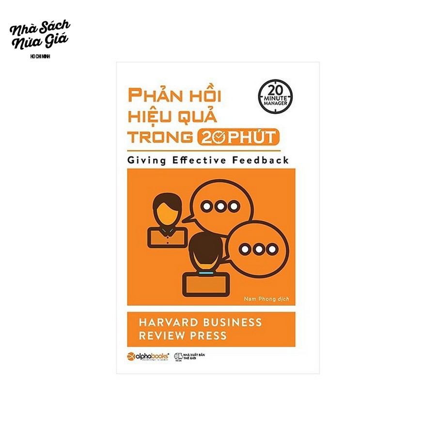 Sách - Phản hồi hiệu quả trong 20 phút (Tái bản 2018)